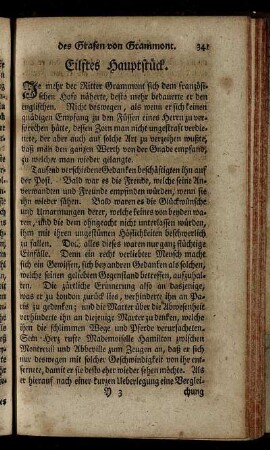 Eilftes Hauptstueck