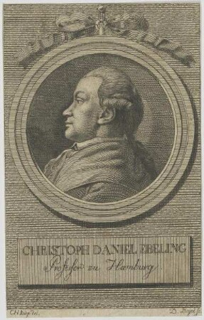 Bildnis des Christoph Daniel Ebeling