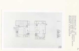 Kunstbibliothek und Institut, Berlin-Tiergarten (Diplomarbeit bei Karl Wilhelm Ochs): Grundriss 2. Obergeschoss 1:200
