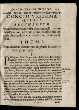 Concio Vigesima Quinta.