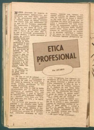 Ética profesional