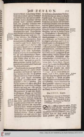 Das XXXIX. Capitel