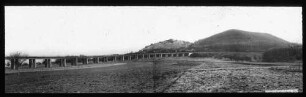 Aichelbergviadukt: Gesamtansicht mit Blick zum Aichelberg