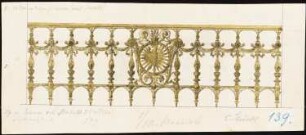 Neues Theater (Oper), Frankfurt/Main: Detail Gitter 1:10
