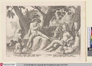 [Merkur spielt die Flöte für Argos; Mercury Putting Argus to Sleep; Mercurius speelt fluit voor Argus]