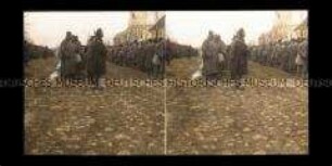 Serbische Kriegsgefangenen in Mitrowitza