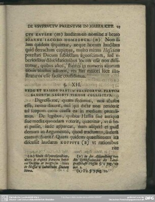 §. XII. Unde Et Hassos Partim Francorum, Partim Saxonum Legibus Vixisse Colligitur