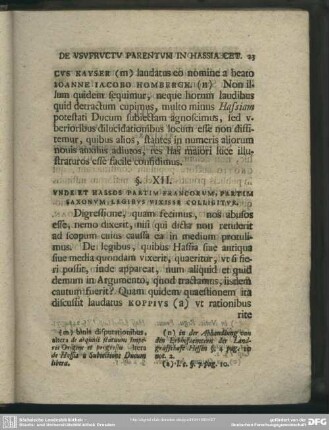 §. XII. Unde Et Hassos Partim Francorum, Partim Saxonum Legibus Vixisse Colligitur