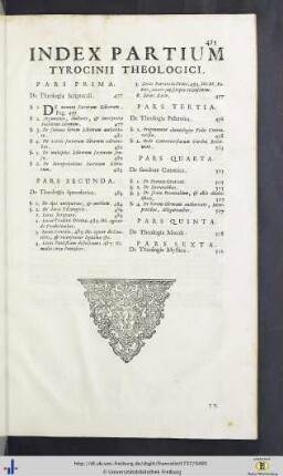 Index partium.