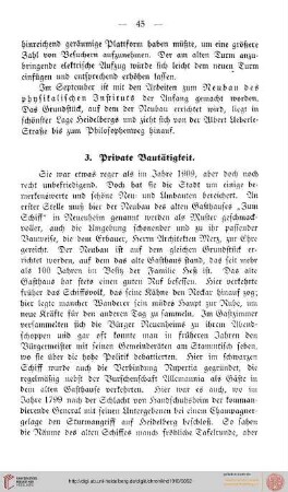 IV.3 Private Bautätigkeit