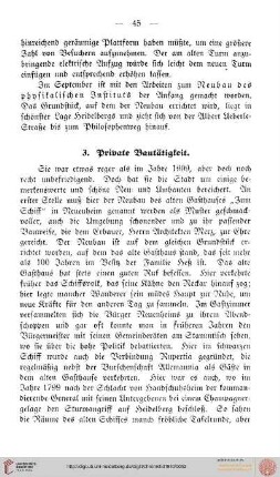 IV.3 Private Bautätigkeit