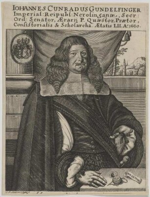 Bildnis des Iohannes Cunradus Gundelfinger