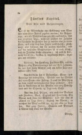 62-69, Fuenftes Kapitel