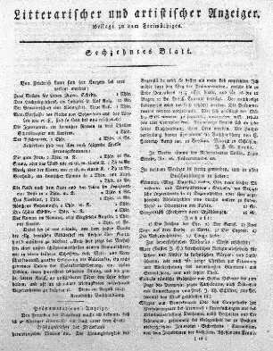 Sechzehntes Blatt