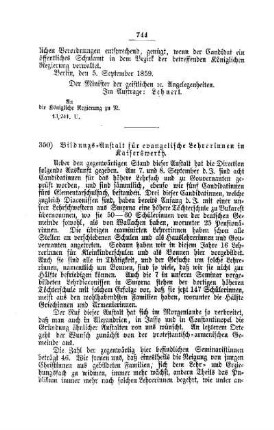 Bildungs-Anstalt für evangelische Lehrerinnen in Kaiserswerth : [II. Gymnasien und Realschulen]