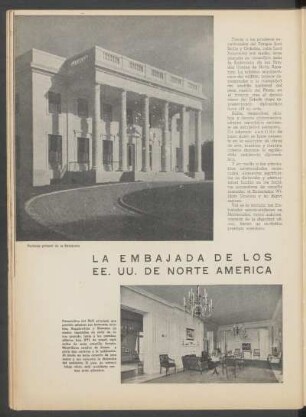 La Embajada de los EE. UU. de Norte América