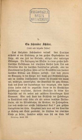Gesammelte Werke, 19. Bilder aus der deutschen Vergangenheit ; 2,2. Aus dem Jahrhundert der Reformation (1500 - 1600)