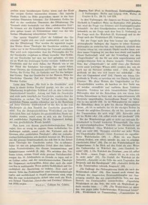 234-235 [Rezension] Jaspers, Karl, Existenzphilosophie