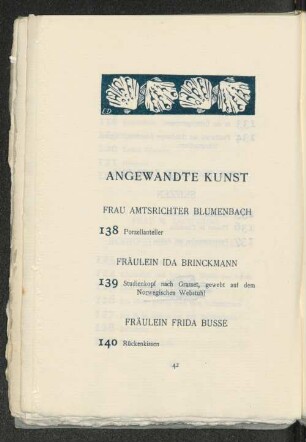 Angewandte Kunst