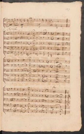 62. Choral: Wenn ich einmal soll scheiden