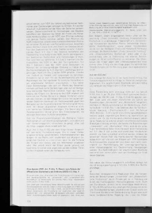 Grundgesetz (GG) Art. 5 Abs. 3, Gesetz zum Schutz der öffentlichen Sicherheit und Ordnung (SOG) § 3 Abs. 1