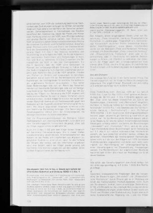 Grundgesetz (GG) Art. 5 Abs. 3, Gesetz zum Schutz der öffentlichen Sicherheit und Ordnung (SOG) § 3 Abs. 1