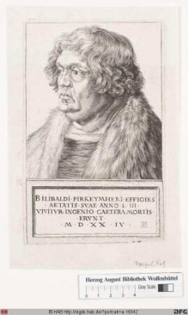 Bildnis Willibald Pirckheimer (II)