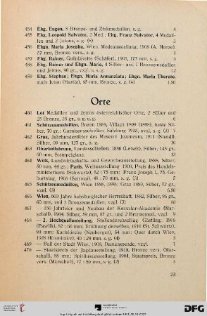 Orte (Nr. 460-480)