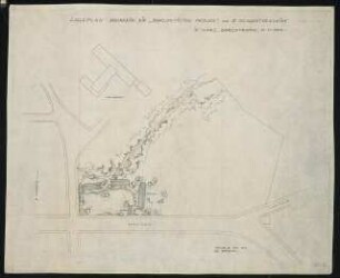 Grünanlage am Ledigen- und Schwesternheim, Marl: Lageplan 1:1000