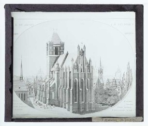 Thorn, St. Jakob : Ansicht, Druckgrafik
