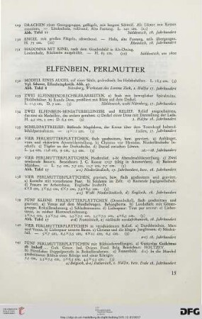 Elfenbein, Perlmutter (Nr. 132-141)