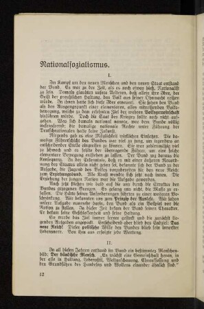Nationalsozialismus.