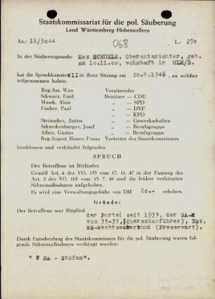 Schuele, Max