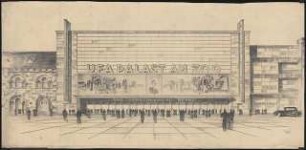 Ufa-Palast am Zoo, Berlin: Perspektivische Ansicht