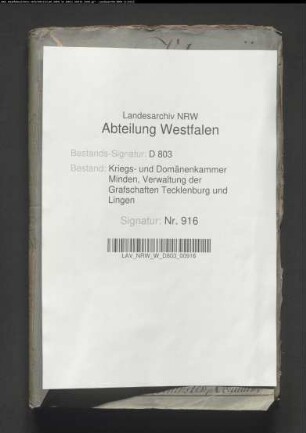 Die Beschwerden der Untertanen über Dienste und Dienstgelder in der Grafschaft Lingen