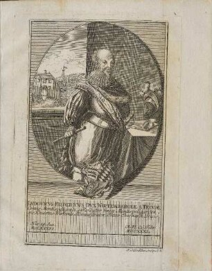 Portrait Lvdovicvs Fridericvs Dvx Wirtemberiæ