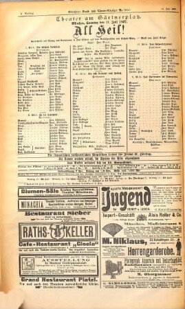 Münchener Kunst- u. Theater-Anzeiger, 10,7/12. 1897