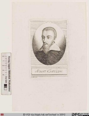 Bildnis Sebastian Castellio (eig. Sébastien Chastellion od. Châtellion)
