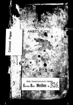 Gerichtshandelsbuch, Bd. 08