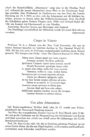 Von alten Johanniter