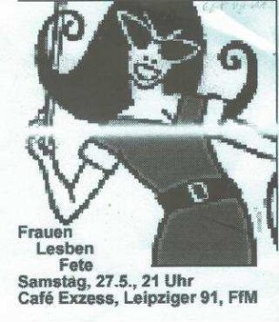 Frauen Lesben Fete