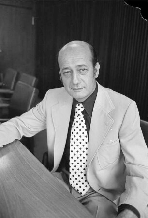 Chefredakteur der "Badischen Neuesten Nachrichten" Hans W. Baur