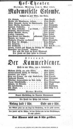 Der Kammerdiener