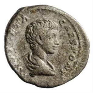 Münze, Denar, 200 - 202 n. Chr.