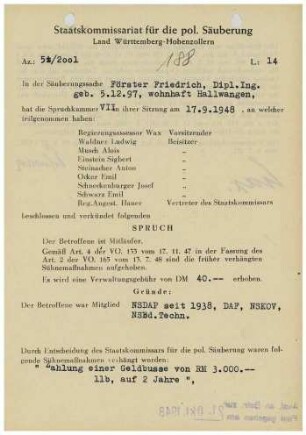 Förster, Friedrich