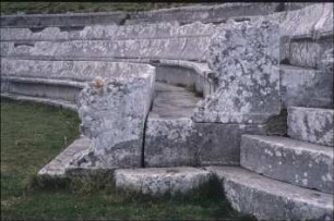 Pietrabbondante, Theater- und Tempelbezirk