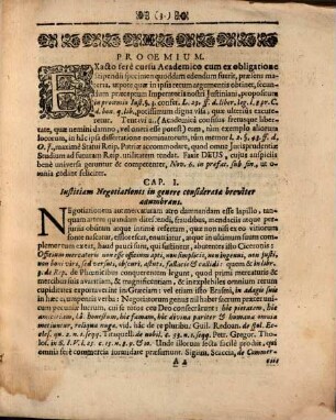 Disputatio Juridica De Negotiatione Clericorum Prohibita