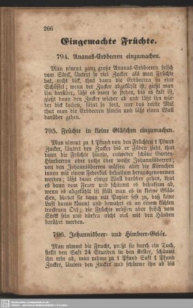 Eingemachte Früchte