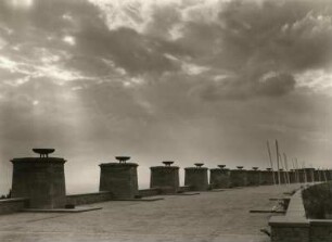 Buchenwald. Nationale Gedenkstätte auf dem Ettersberg bei Weimar. Straße der Nationen