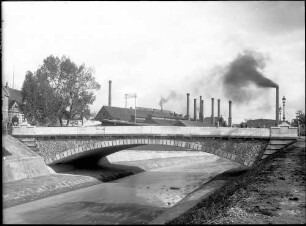 Filsbrücke (Sonnenbrücke) Göppingen Aufnahme flussabwärts